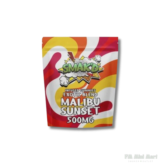 Smak'd Exotic Blend THC Infused Gummies I 500mg | 2 PC