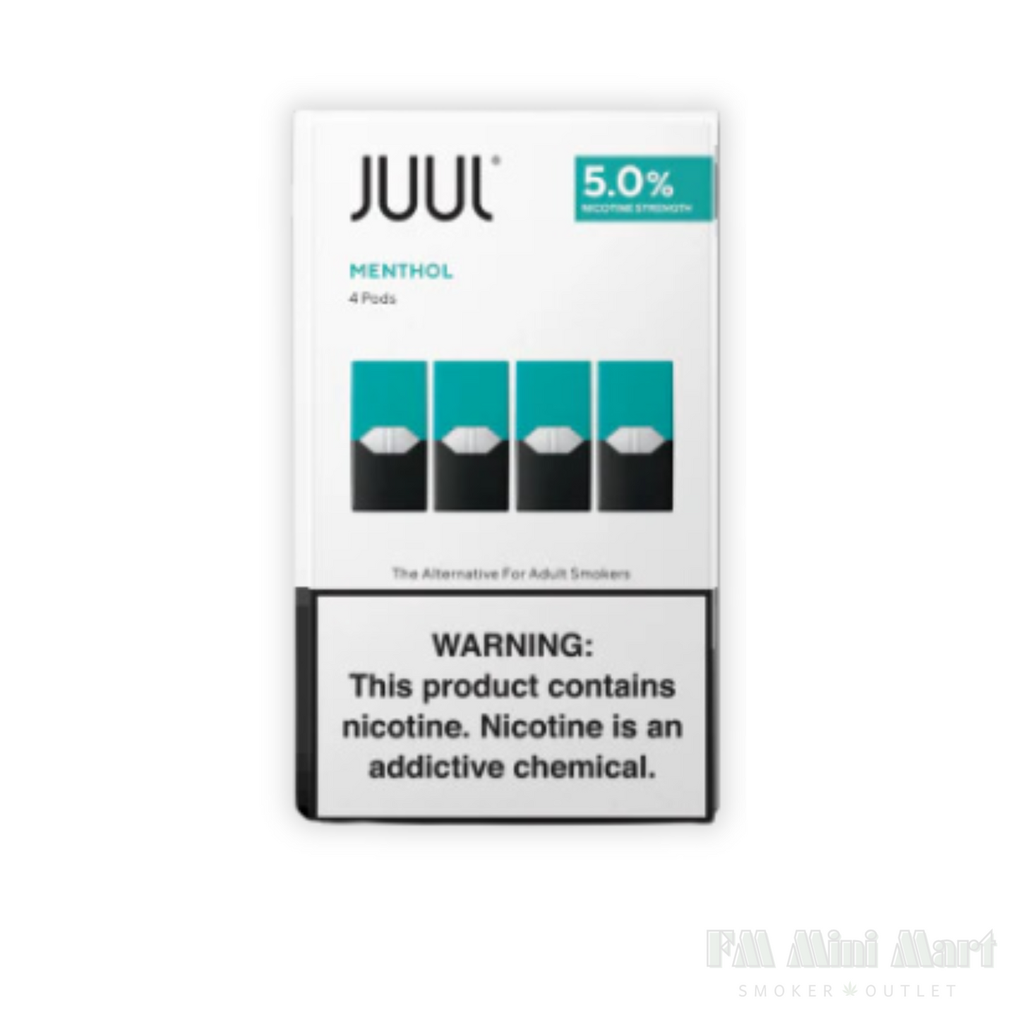 JUUL 5% Nicotine |  4 JUUL Pods