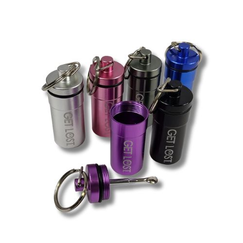 Mini Spoon Container Keychain – Portable Durable Accessory