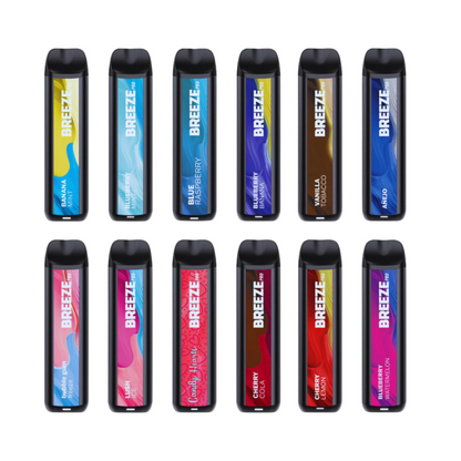 BREEZE Pro Disposable Vape – 2000 Puffs | 5% Salt Nic | Long-Lasting Vape Pen