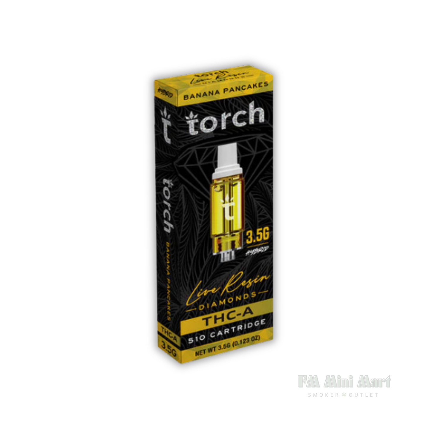 Torch Live Resin Diamonds Cartridge | 3.5g