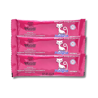 Pink Pussycat Honey Sexual Enhancement Royal Honey - 20G/Sachet