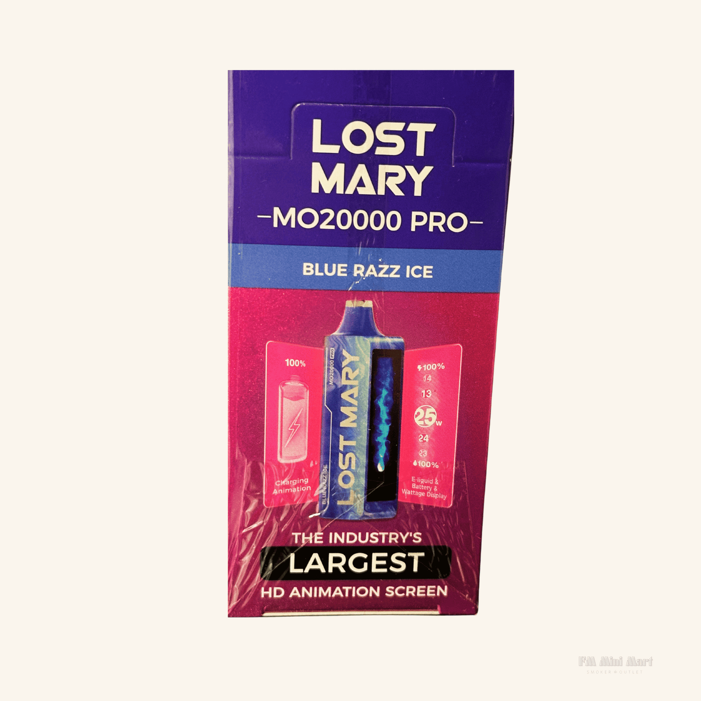 Lost Mary MO20000 PRO Disposable Blue Raz Ice