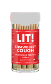 LIT! THC-A LIQUID DIAMONDS PRE-ROLLS - 10CT