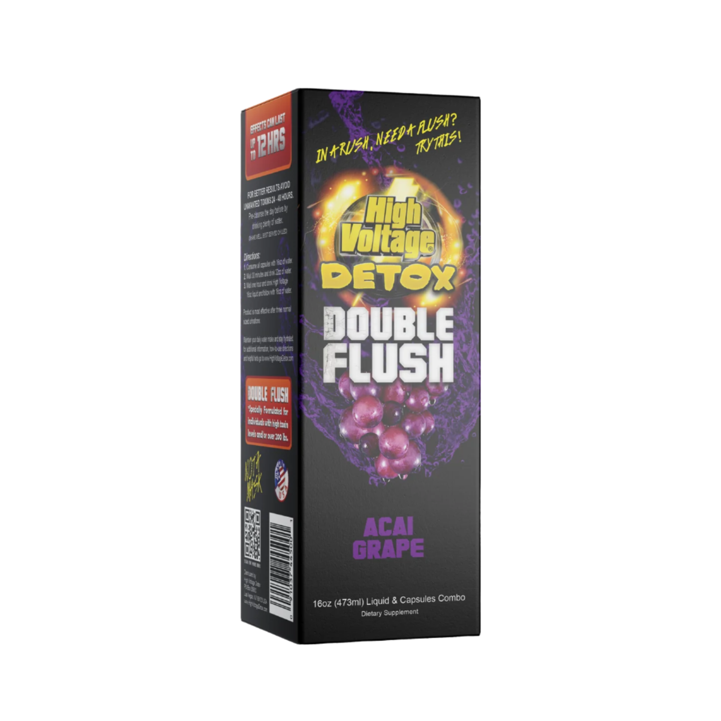 High Voltage Detox Double Flush - 16oz