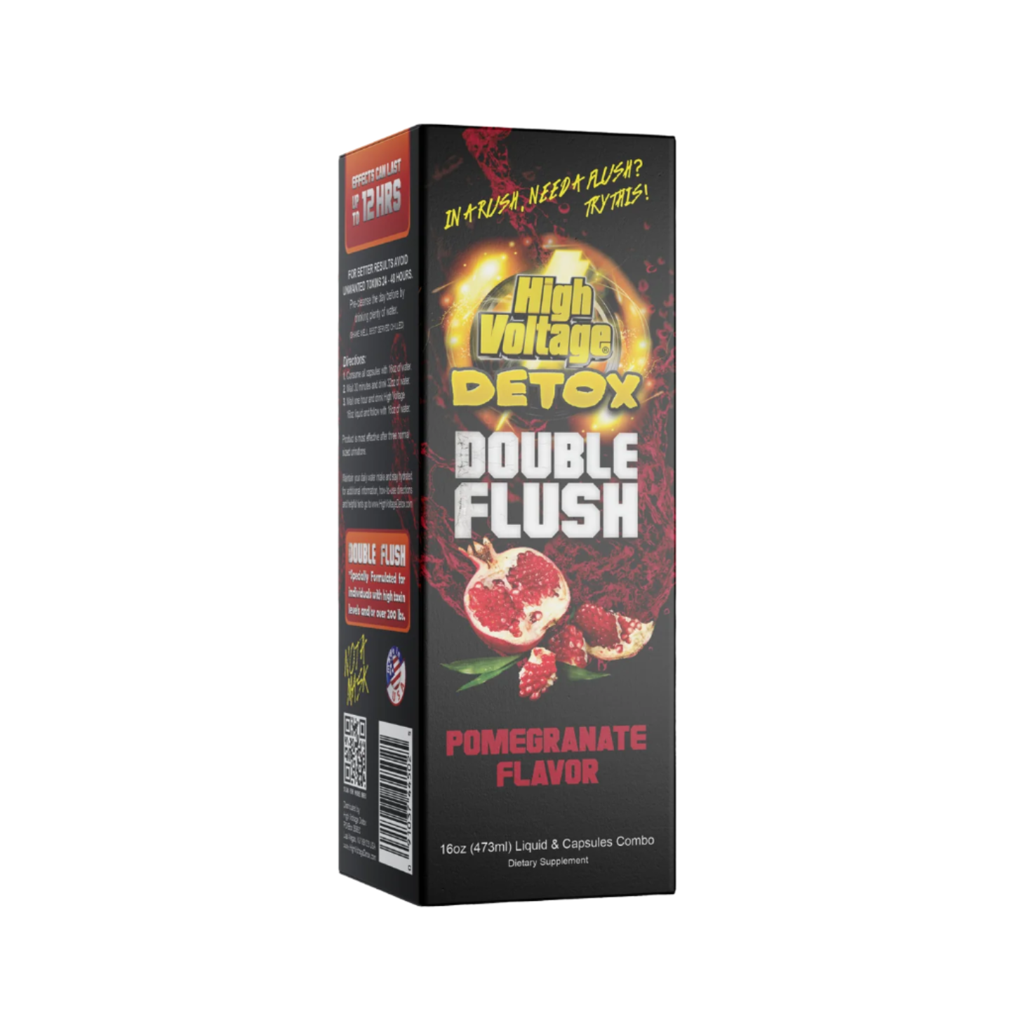 High Voltage Detox Double Flush - 16oz