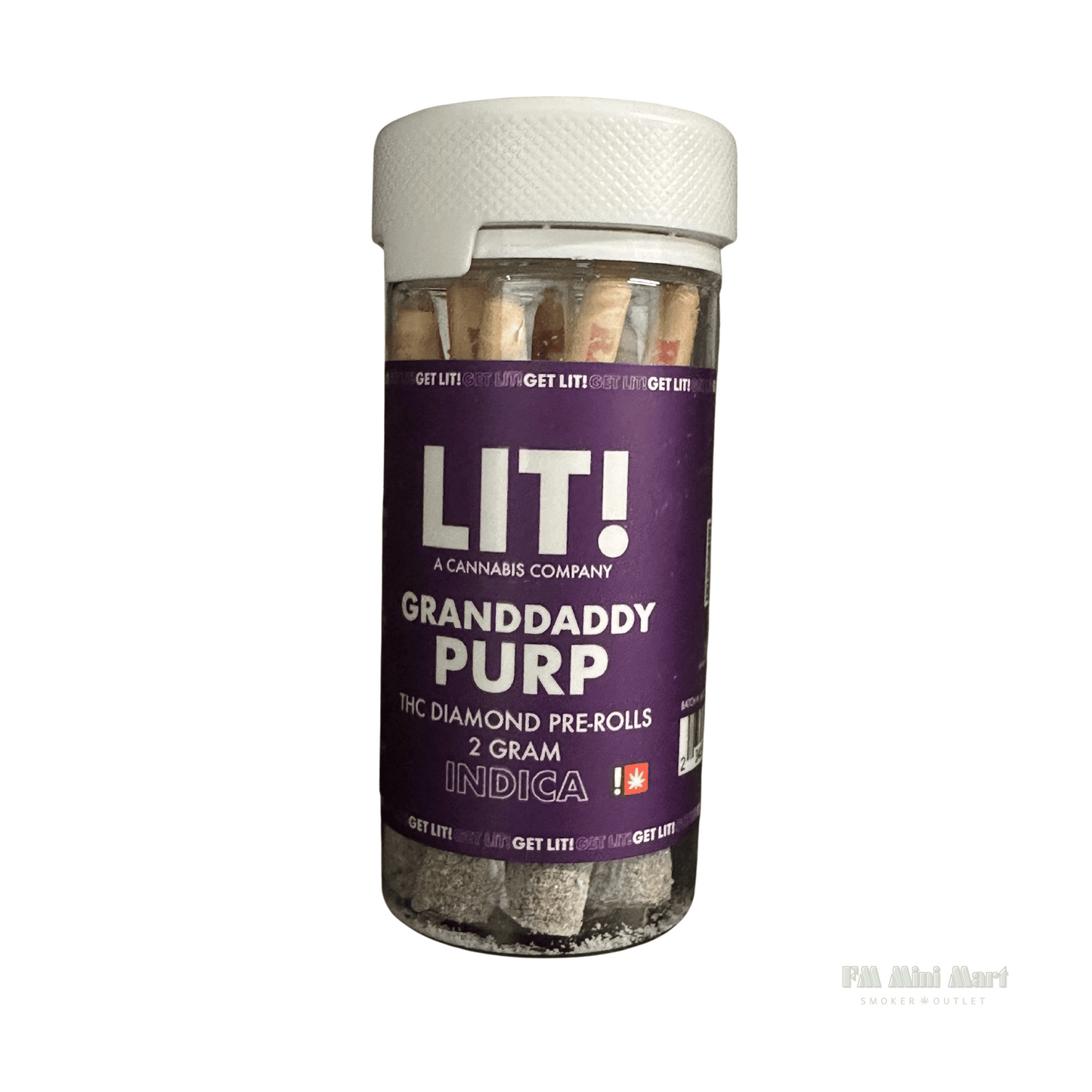 LIT! THC-A LIQUID DIAMONDS PRE-ROLLS - 10CT