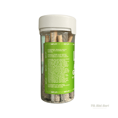 LIT! THC-A LIQUID DIAMONDS PRE-ROLLS - 10CT