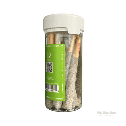 LIT! THC-A LIQUID DIAMONDS PRE-ROLLS - 10CT