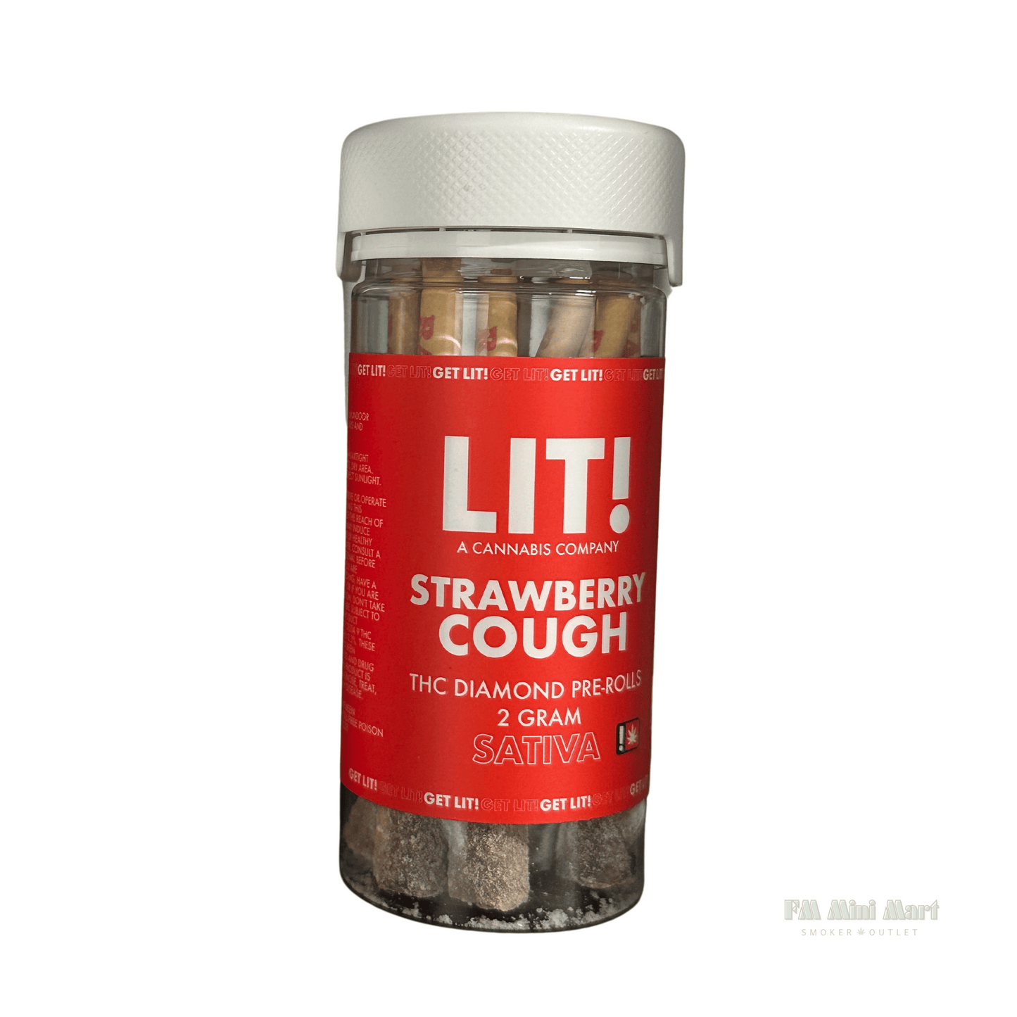 LIT! THC-A LIQUID DIAMONDS PRE-ROLLS - 10CT