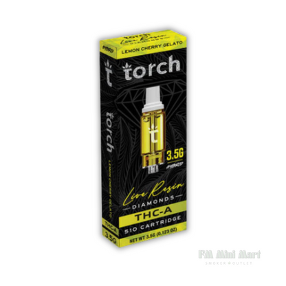 Torch Live Resin Diamonds Cartridge | 3.5g