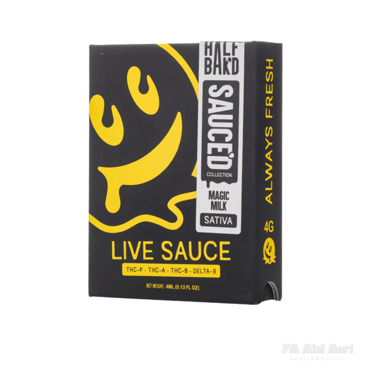 Half Bak'd Live Resin Sauced Disposable 4G