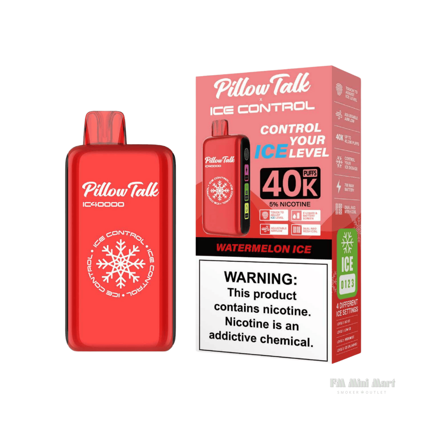 Pillow Talk Ice Control | 40,000 Puffs