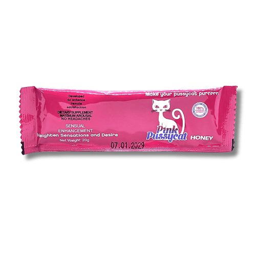 Pink Pussycat Honey Sexual Enhancement Royal Honey - 20G/Sachet