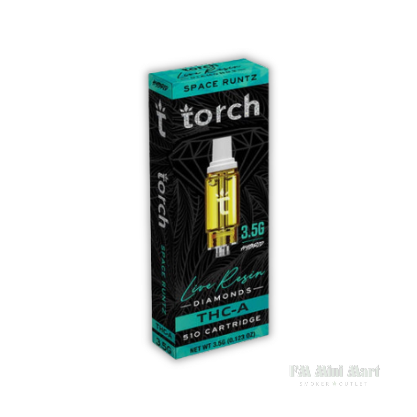 Torch Live Resin Diamonds Cartridge | 3.5g