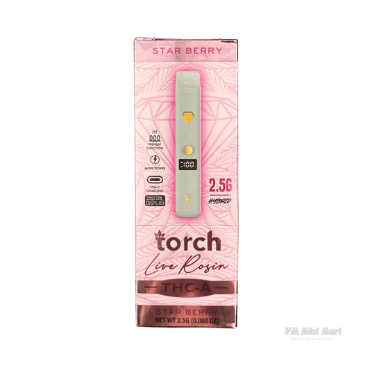 Torch Live Rosin THC-A 2.5G Disposable Vape Pen