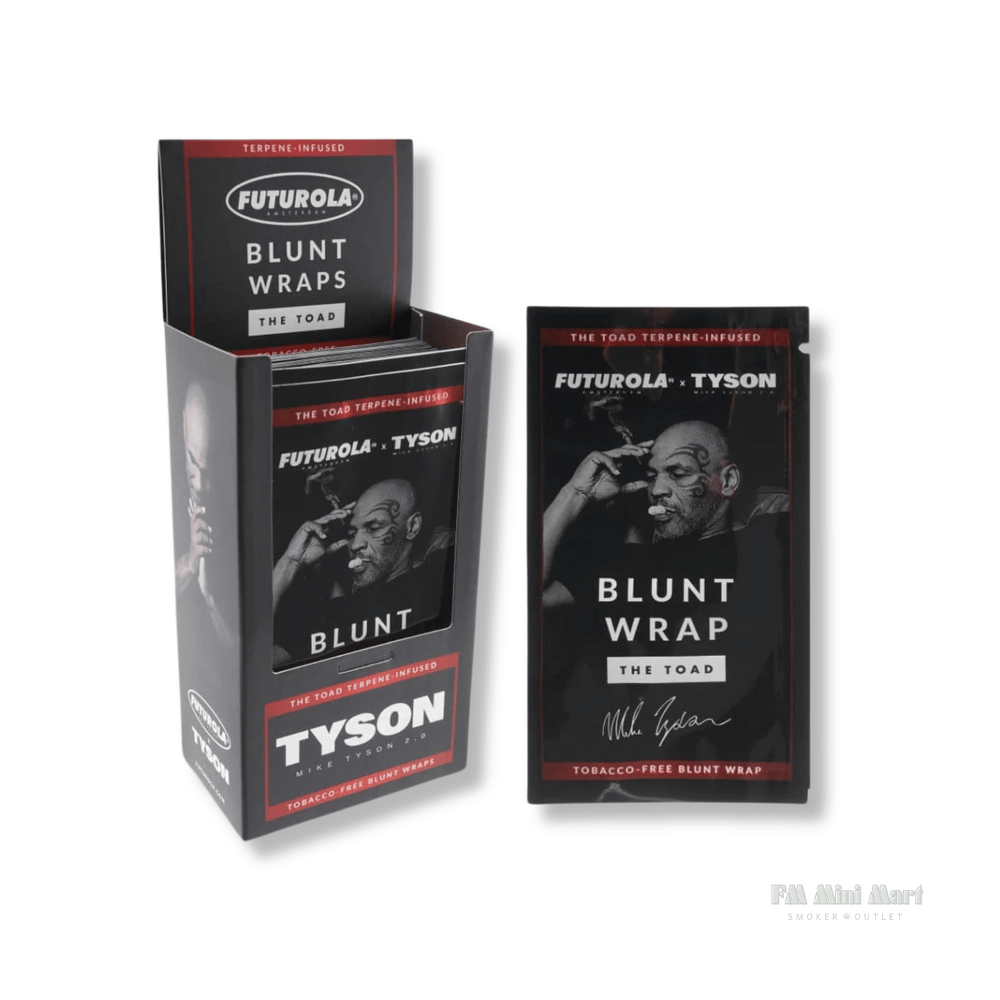 Tyson 2.0 x Futurola Terpene-Infused Blunt Wrap