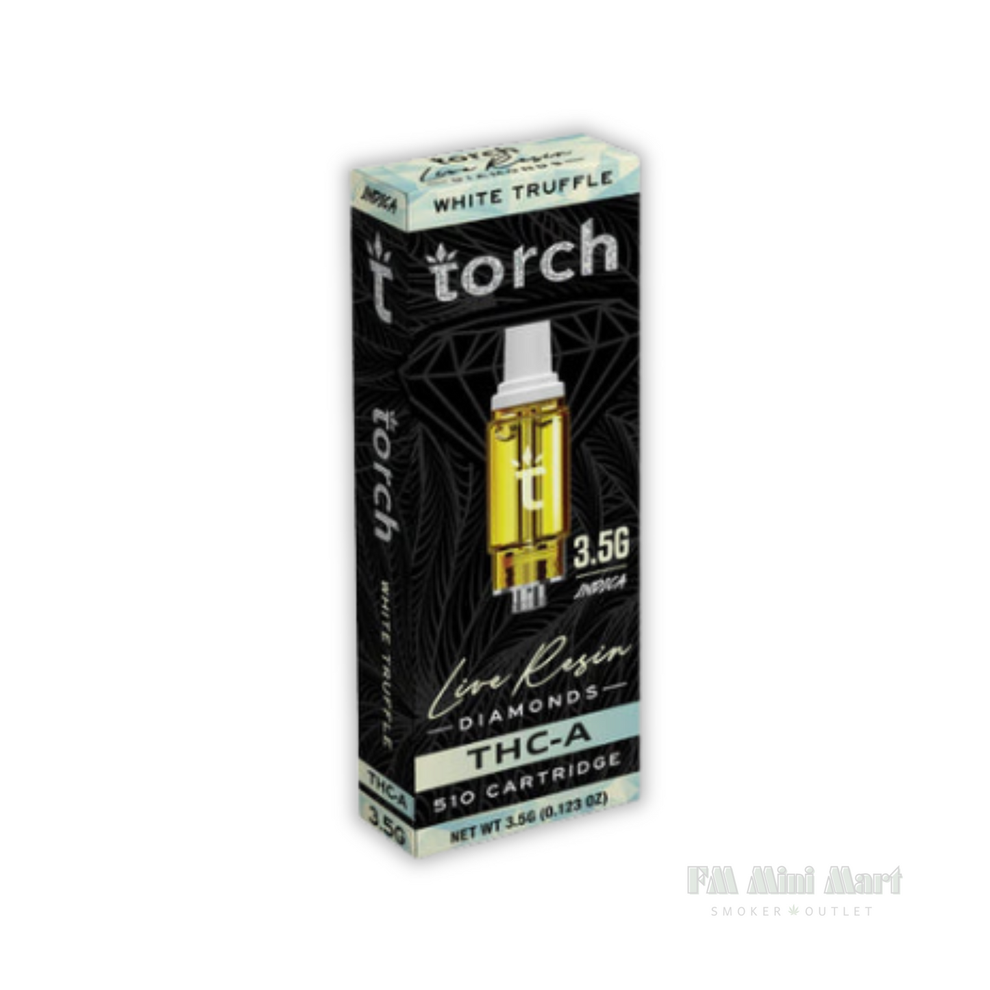 Torch Live Resin Diamonds Cartridge | 3.5g