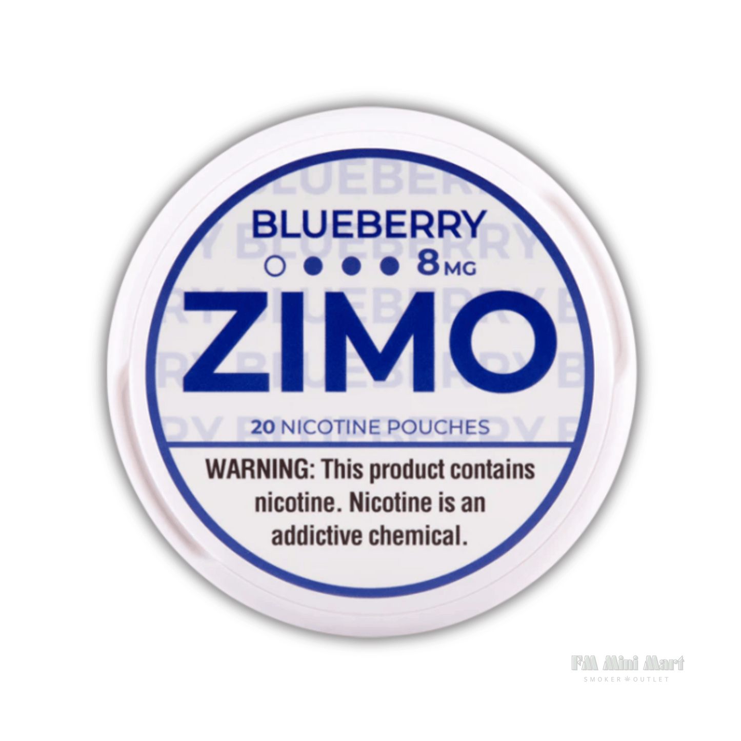 ZIMO Blueberry Pouches