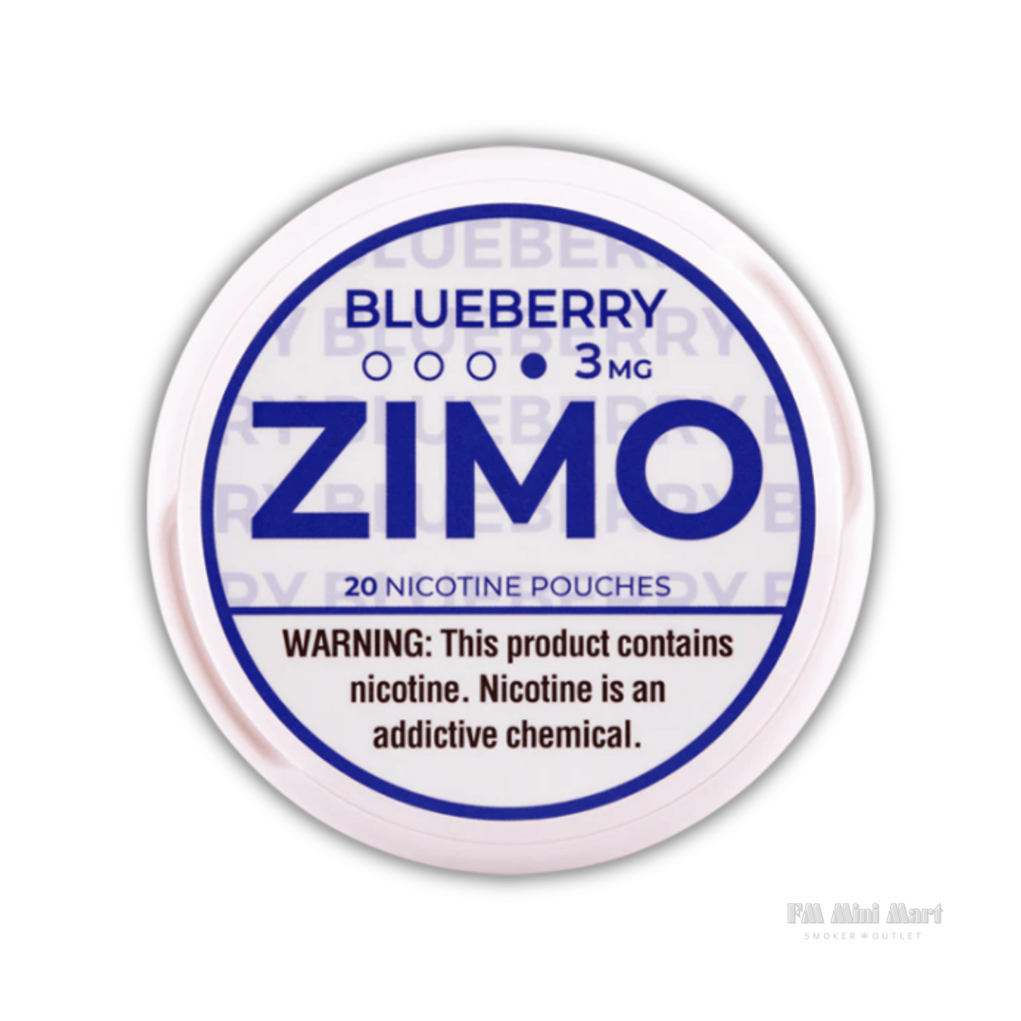 ZIMO Blueberry Pouches