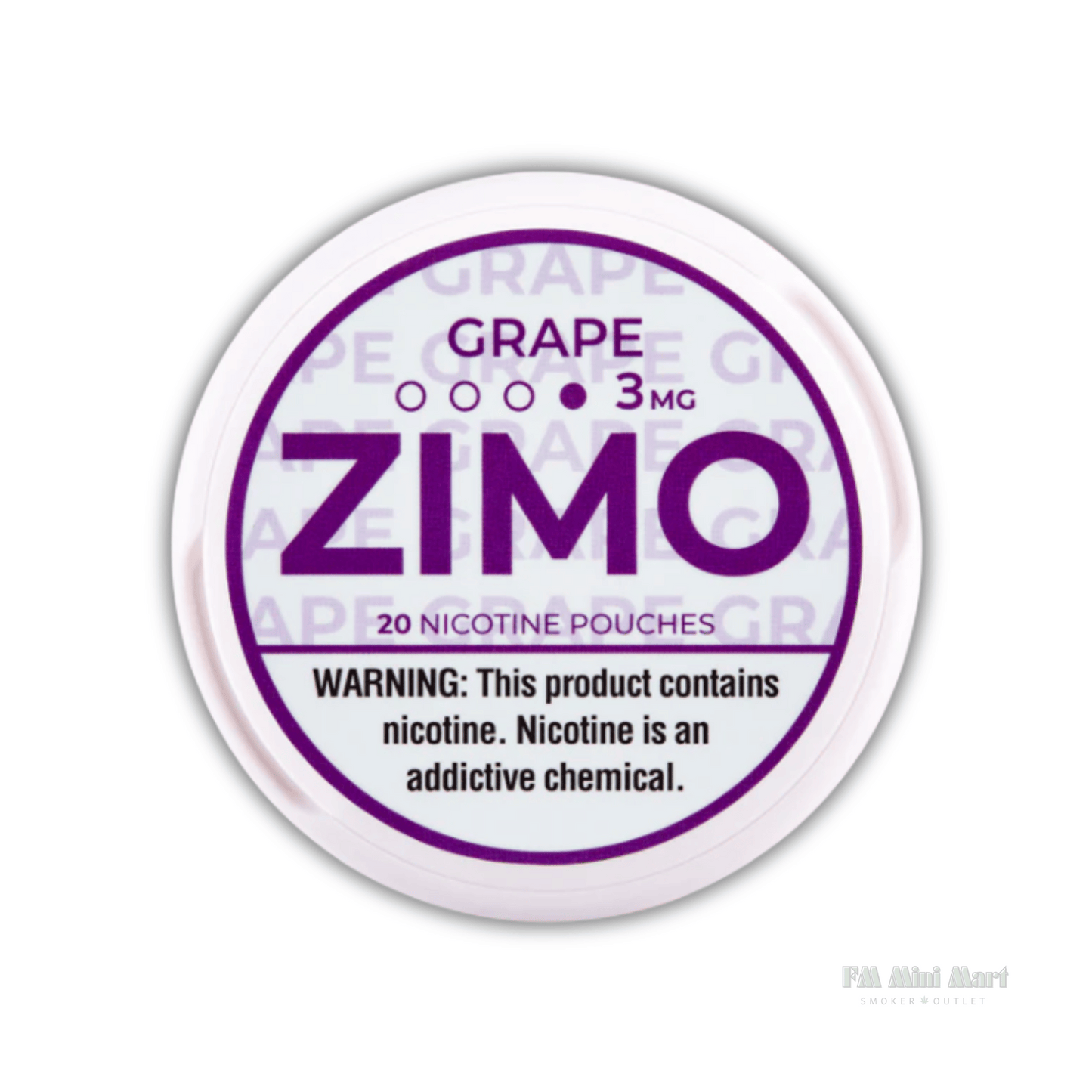 ZIMO GRAPE POUCHES