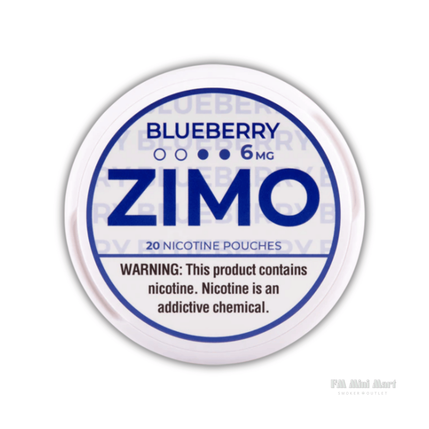 ZIMO Blueberry Pouches