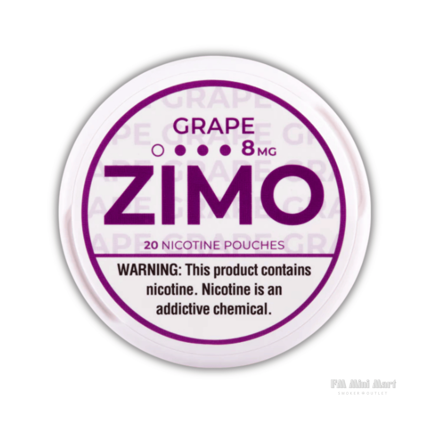 ZIMO GRAPE POUCHES