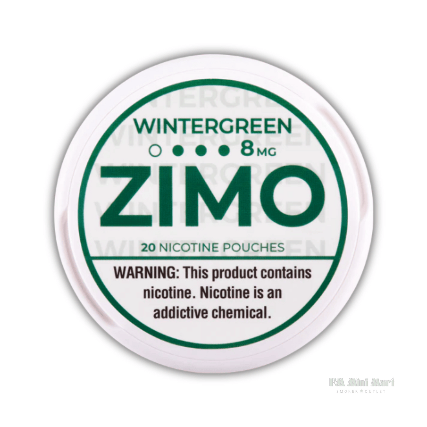 ZIMO Wintergreen Pouches