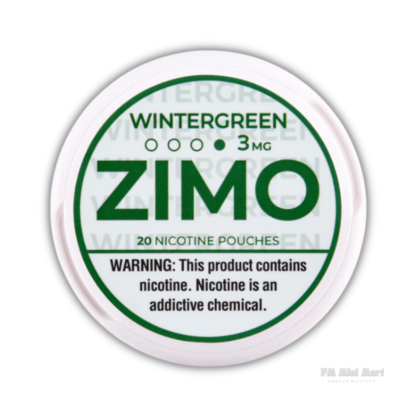 ZIMO Wintergreen Pouches