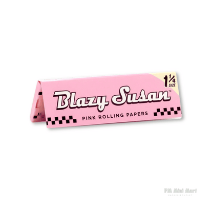 Blazy Susan Pink Rolling Papers – 1 1/4 Size