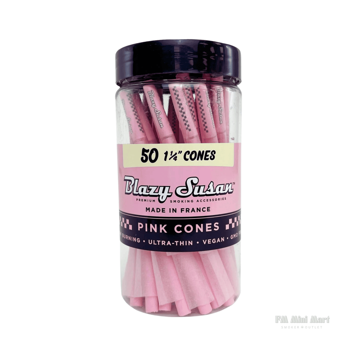 Blazy Susan Pink Pre-Rolled Cones ( 5 Sizes Available )