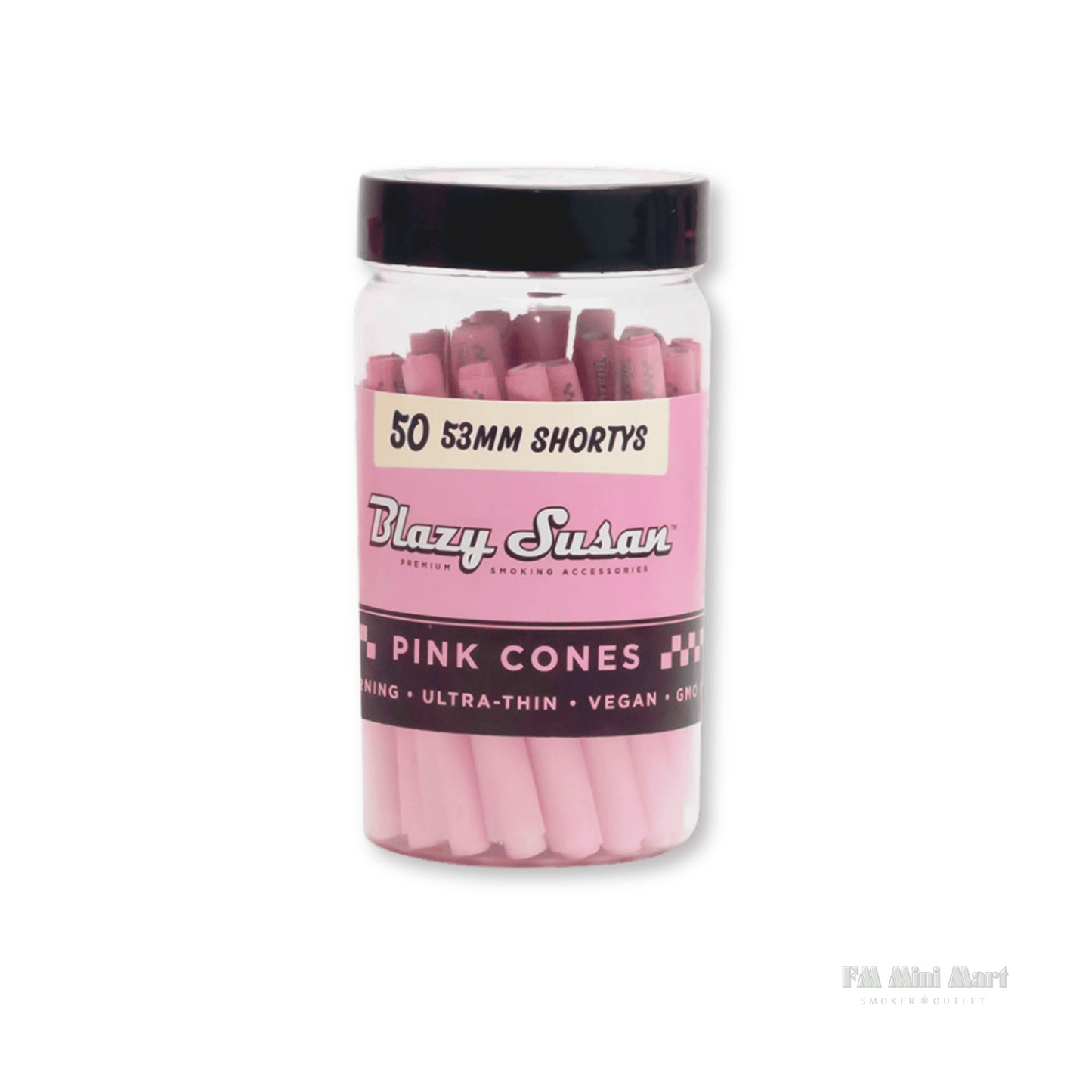 Blazy Susan Pink Pre-Rolled Cones ( 5 Sizes Available )