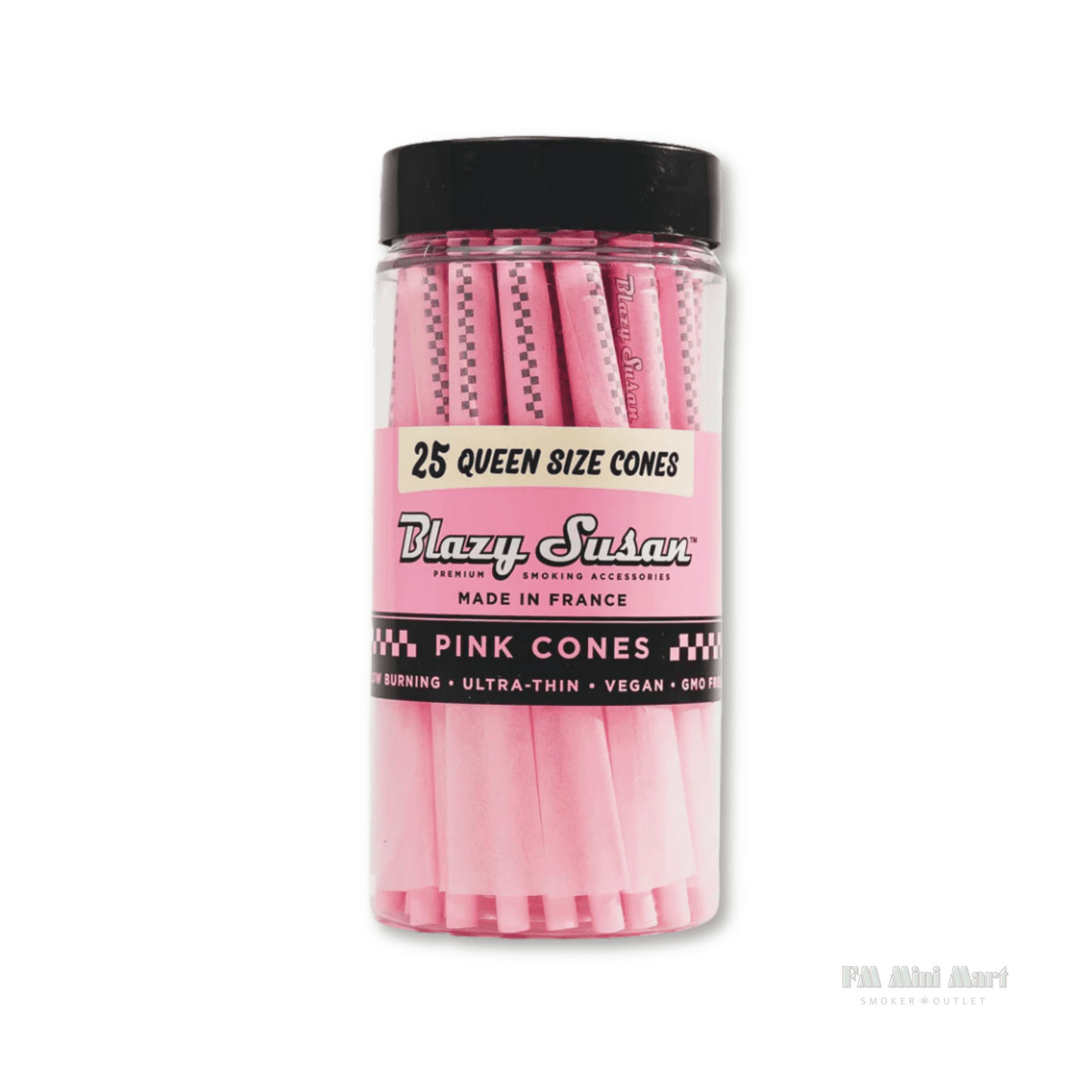 Blazy Susan Pink Pre-Rolled Cones ( 5 Sizes Available )