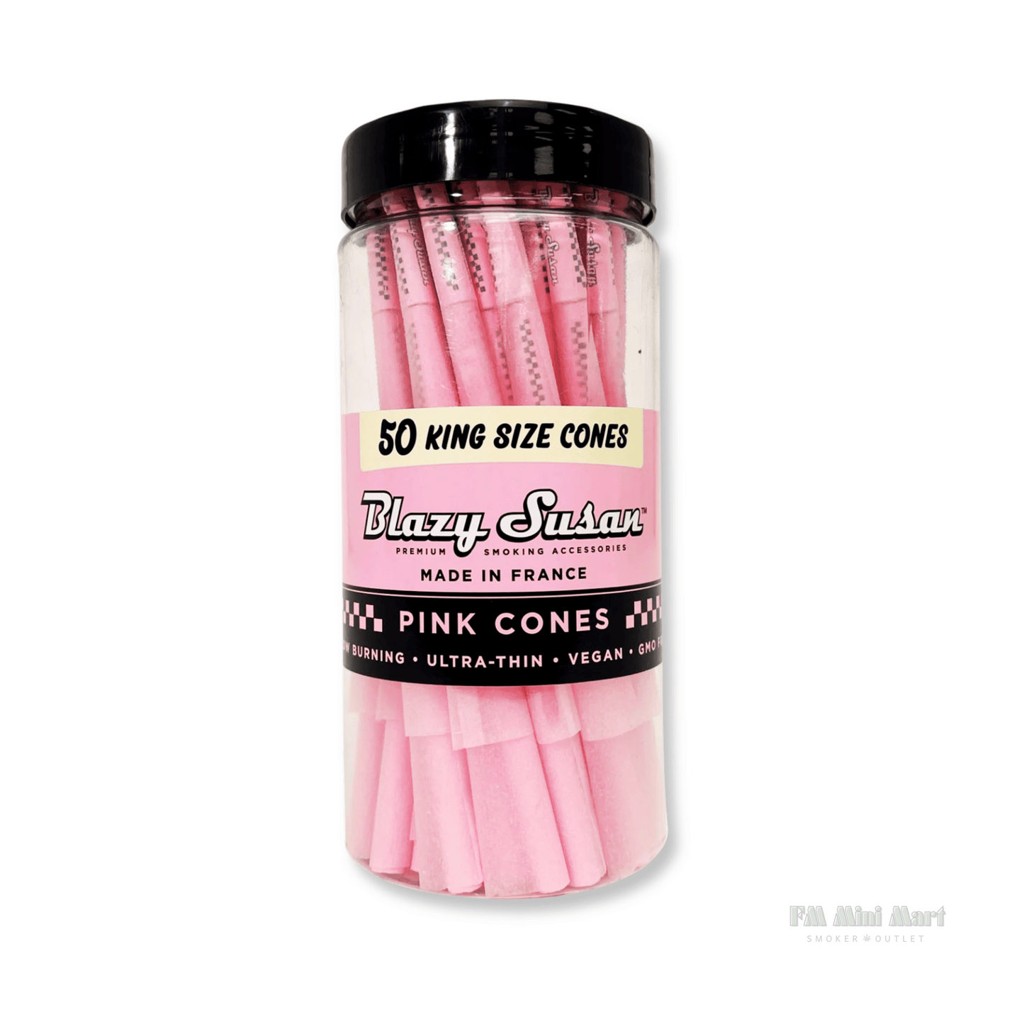 Blazy Susan Pink Pre-Rolled Cones ( 5 Sizes Available )