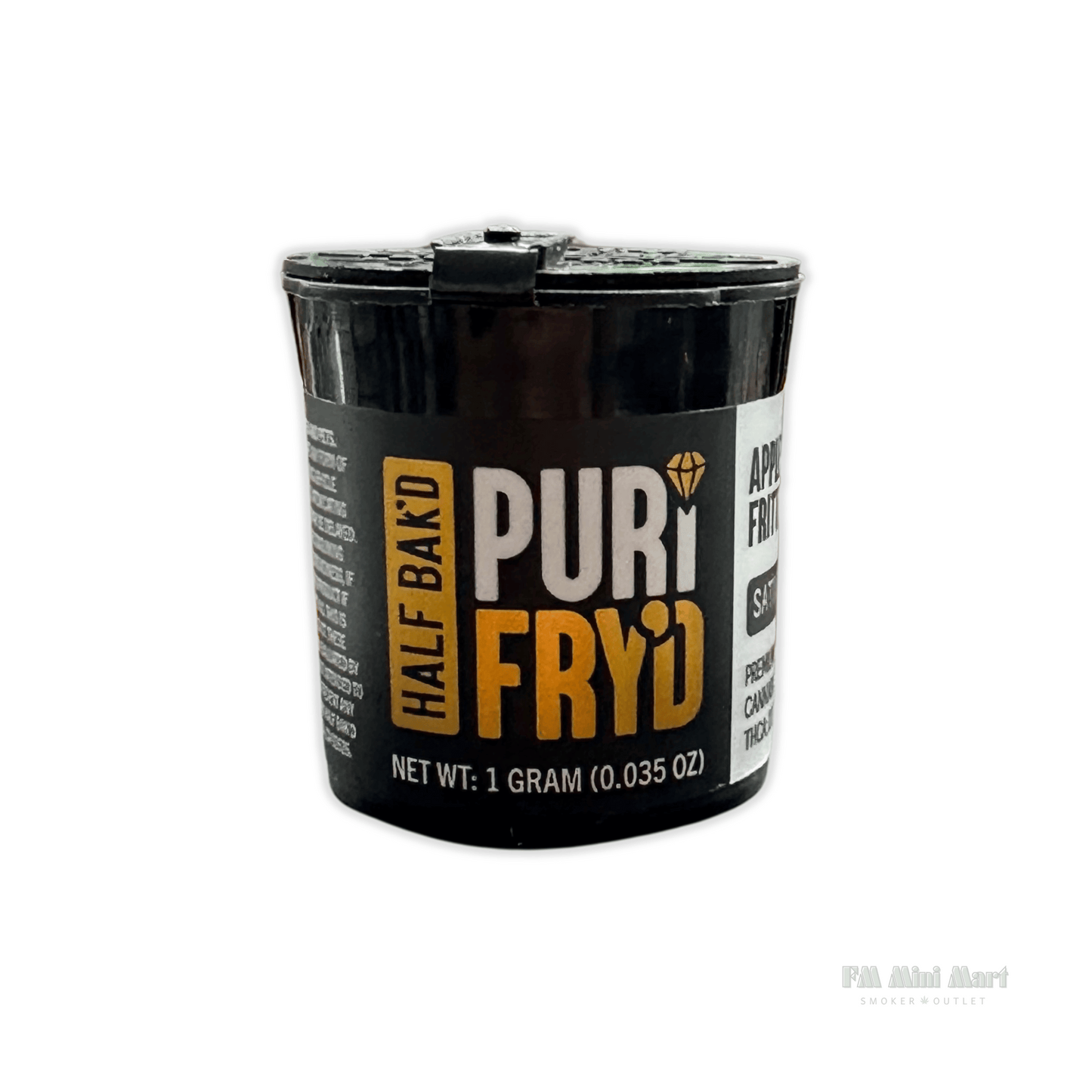 Apple Fritter THC-A Flower by PuriFry'd Diamonds | 1gr. Jar.