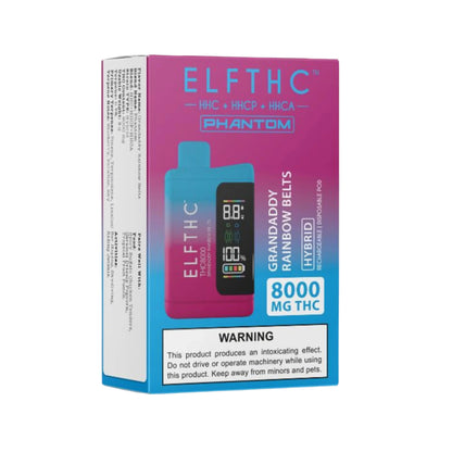 ELFTHC - PHANTOM Blend Vape Pen - 8000mg THC Hybrid