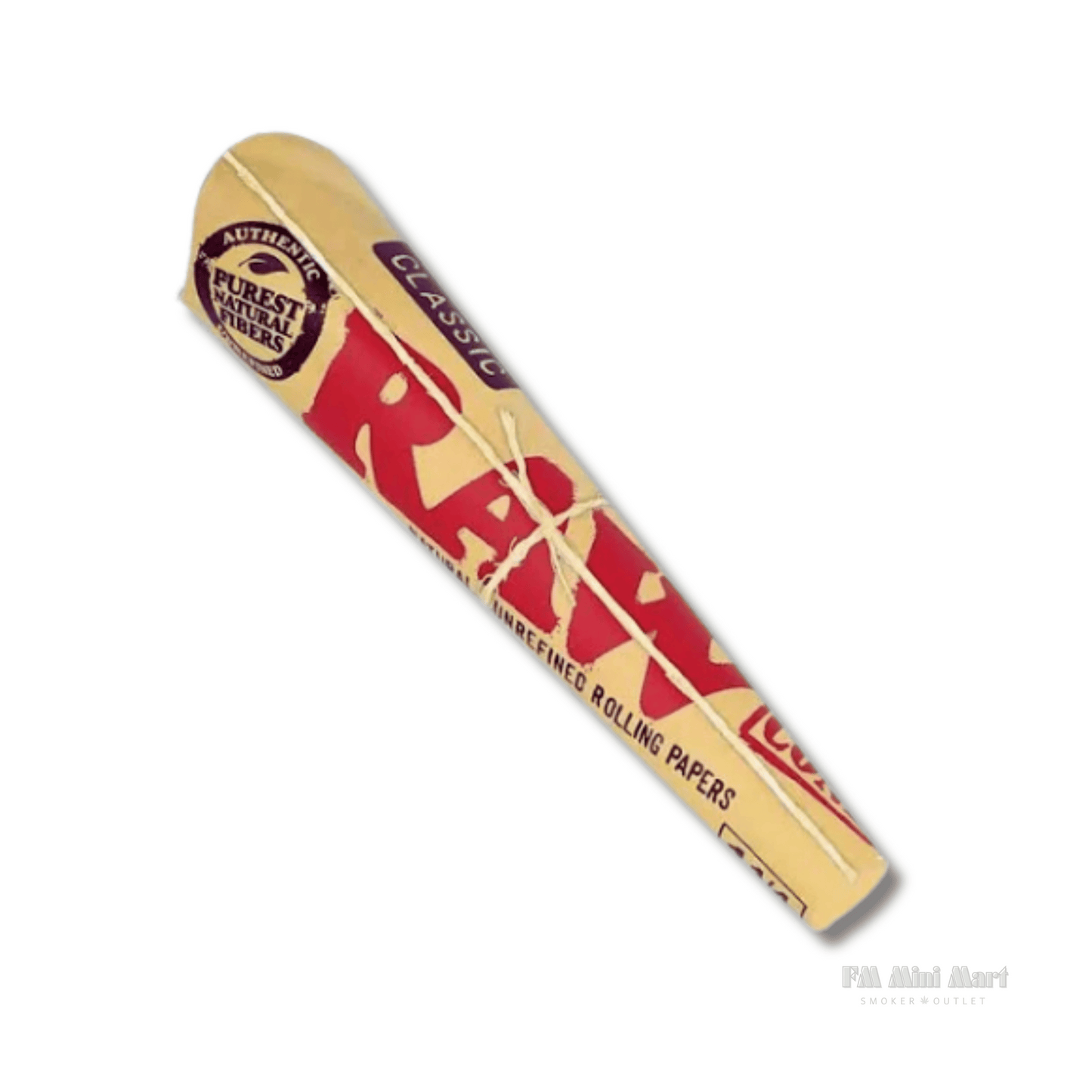 RAW Classic 1 1/4 Size Pre Rolled Cones (6 Pack)