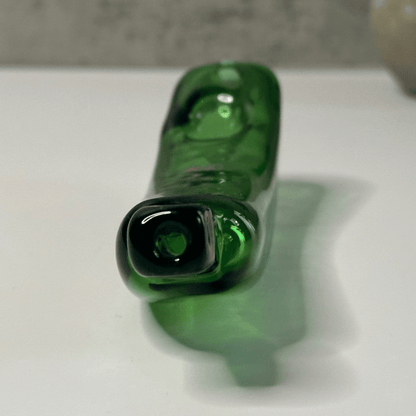 AMSTERDAM GLASS ROCKER STEAMROLLER | GREEN