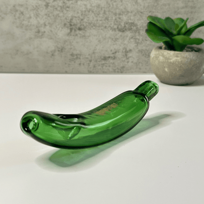 AMSTERDAM GLASS ROCKER STEAMROLLER | GREEN