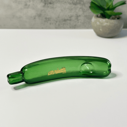 AMSTERDAM GLASS ROCKER STEAMROLLER | GREEN