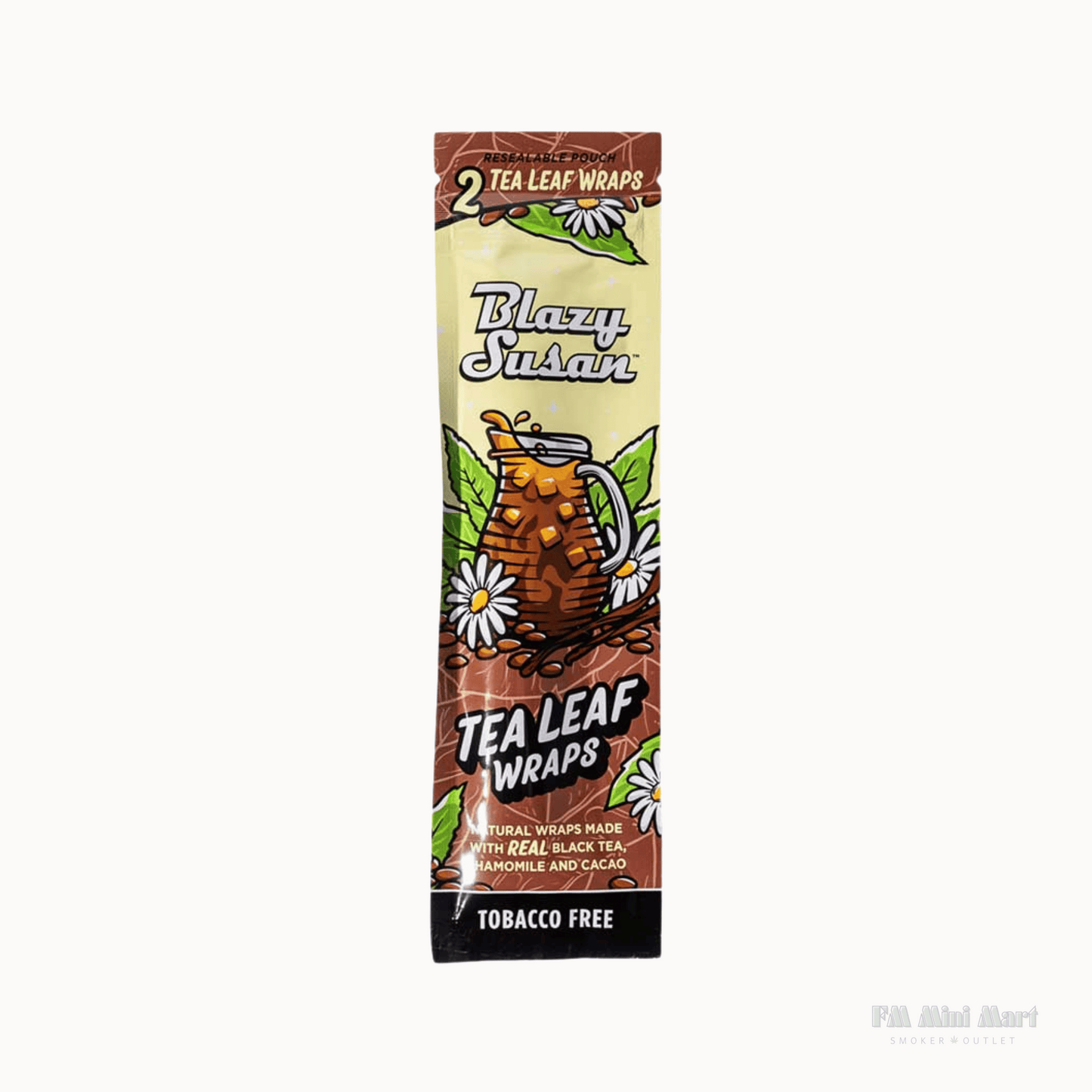 Blazy Susan Tea Leaf Wraps | Tobacco & Nicotine Free